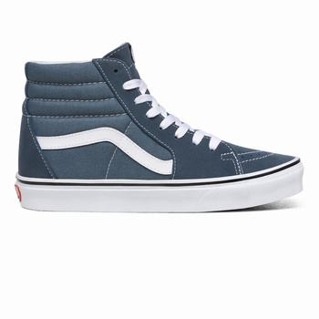 Damske Kotnikove Tenisky Vans Sk8-Hi Modre/Biele VA36MTAZK